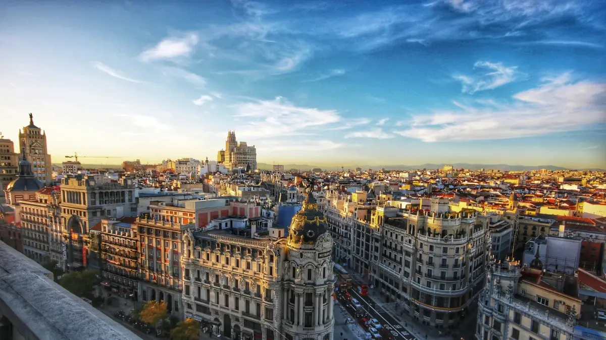 Consultor SEO Madrid: vista de Madrid